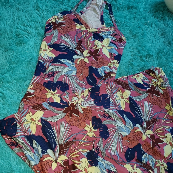  Print bodycon maxi dress
- Stretch knit🌺 - Picture 2 of 3